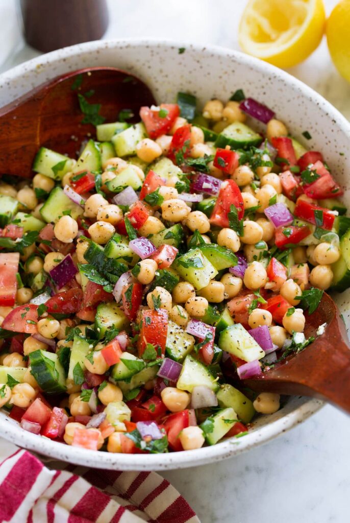 Chickpea salad